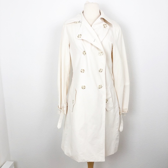 United Colors Of Benetton Jackets & Blazers - 🍀United Colors of Benetton White Trench Coat L